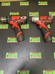 MILWAUKEE TOOLS M12 2407-20/2462-20 DRILL/IMPACT